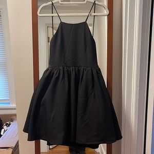 Lulu’s Black Backless Mini Dress